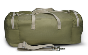 Olive Hemp Duffle Bag