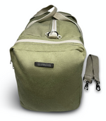 Load image into Gallery viewer, Olive Hemp Duffle Bag
