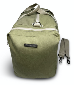 Olive Hemp Duffle Bag