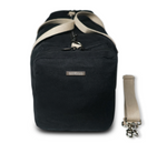 Load image into Gallery viewer, Black Hemp Duffle Bag
